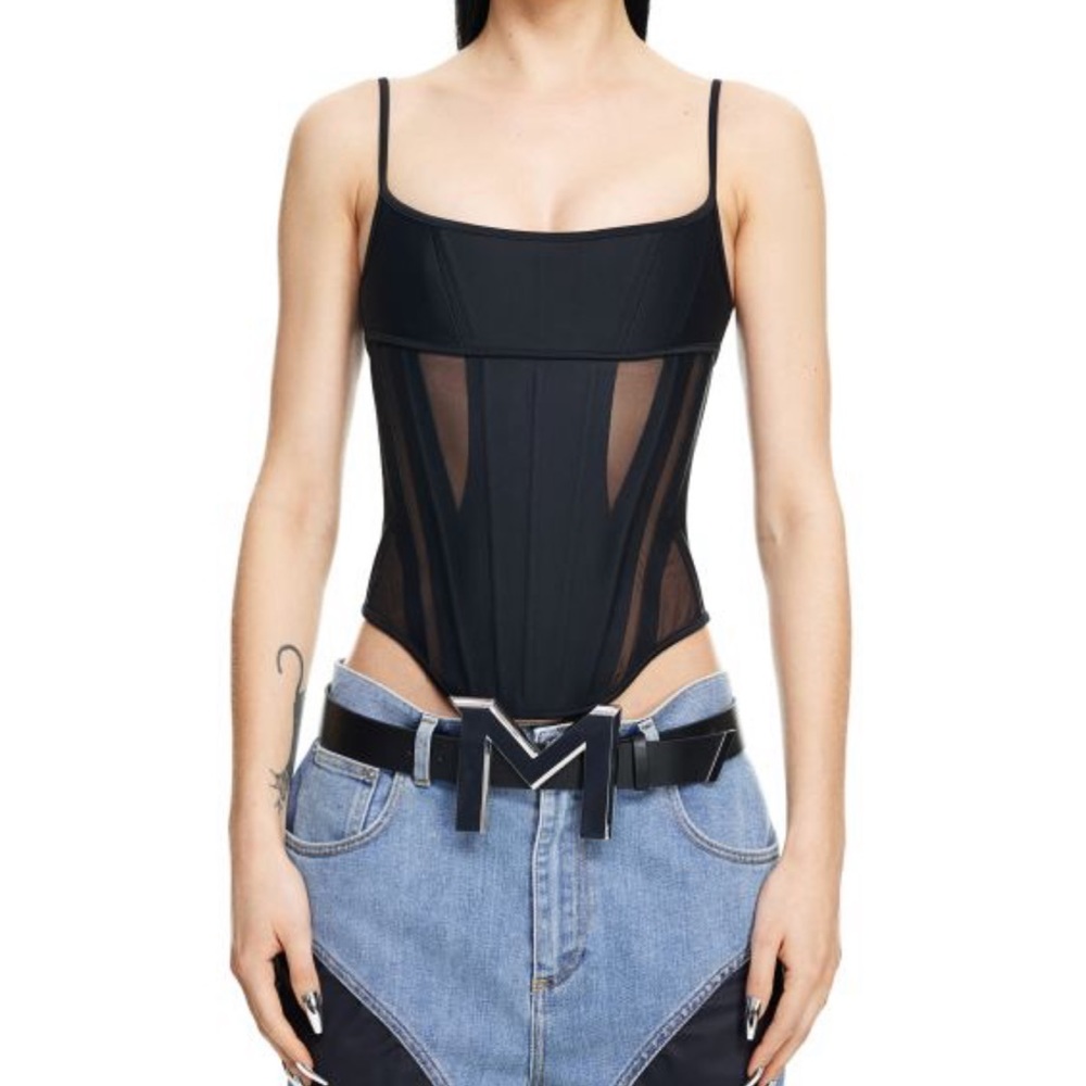 Mugler x HM Corset NWT